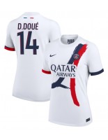 Paris Saint-Germain Desire Doue #14 Bortedrakt Dame 2024-25 Korte ermer